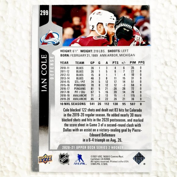 Colorado Avalanche 6 Card Lot - HCKY [7_1] - Picture 10 of 14